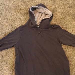 Maternity hooded sweatshirt